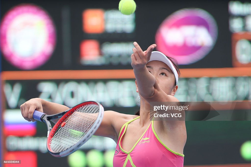 WTA Shenzhen Open 2015 - Day 2