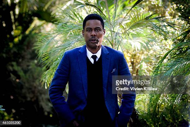 Actor Chris Rock attends the 26th Annual Palm Springs International Film Festival Film Festival Awards Gala at Palm Springs Convention Center on...