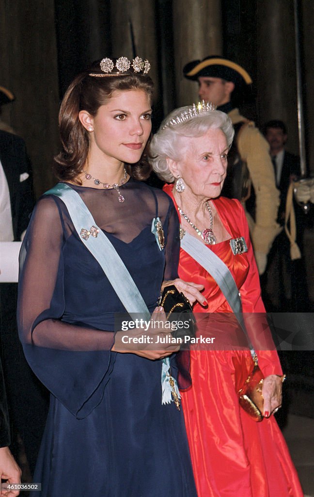 State visit to Sweden, by The President of Russia, Boris Yeltsin, and his wife Naina