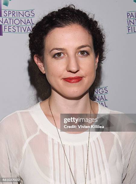 Director Kate Barker-Froyland attends a screening of "Song One" at the 26th Annual Palm Springs International Film Festival Film - Day 3 Film...