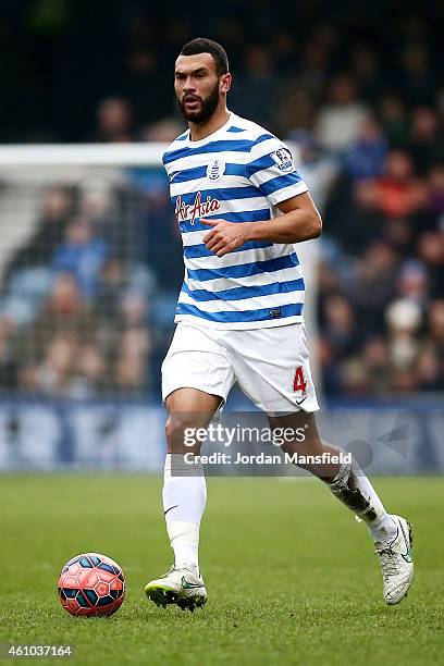 Steven Caulker of QPR in action during the FA Cup Third Round match between Queens Park Rangers and Sheffield United at Loftus Road on January 4,...