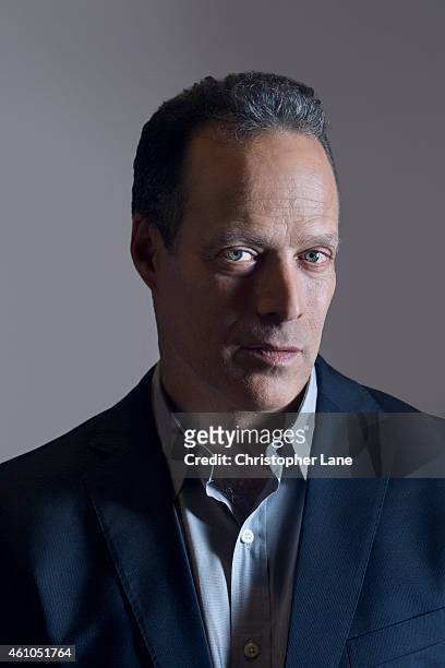 Journalist Sebastian Junger is photographed for The London Times on May 23, 2014 in New York City.