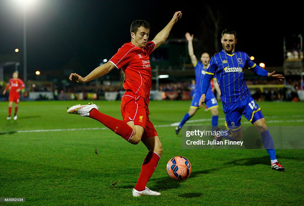 AFC Wimbledon v Liverpool - FA Cup Third Round