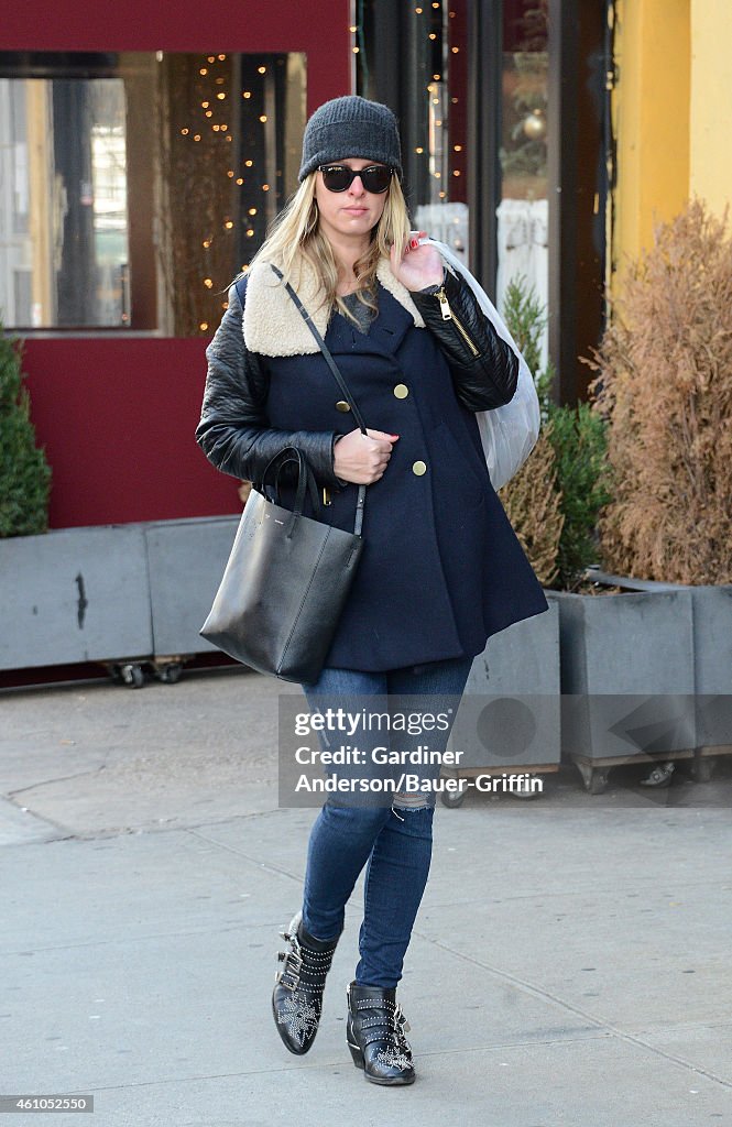 Celebrity Sightings In New York - January 05, 2015
