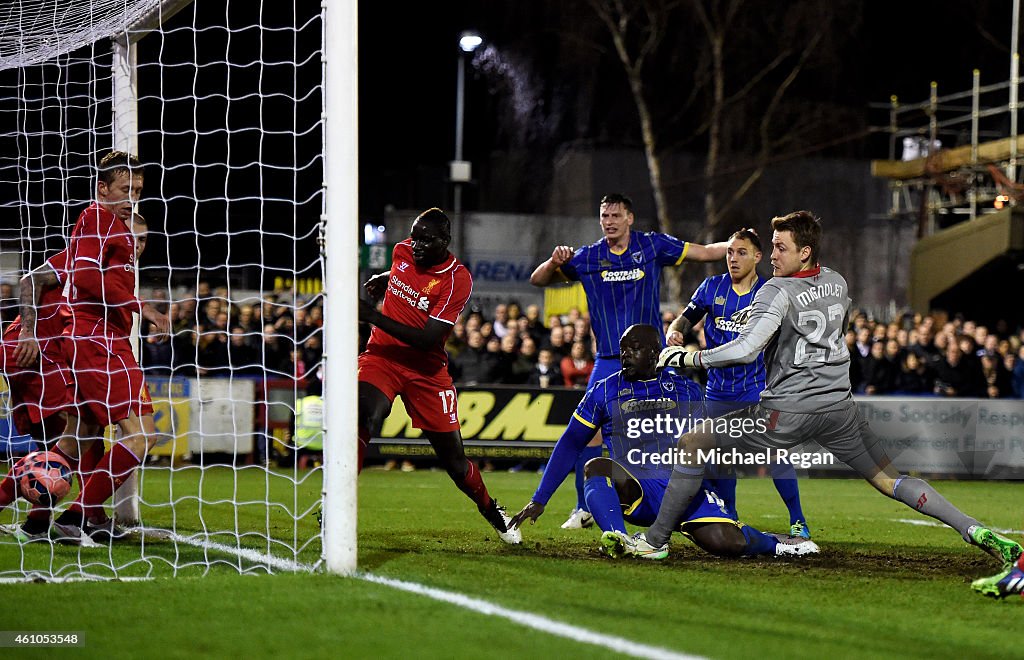 AFC Wimbledon v Liverpool - FA Cup Third Round