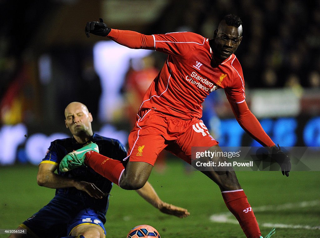 AFC Wimbledon v Liverpool - FA Cup Third Round