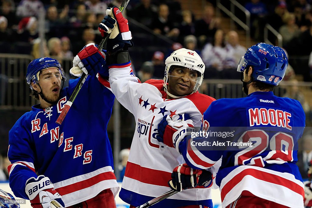 Washington Capitals v New York Rangers