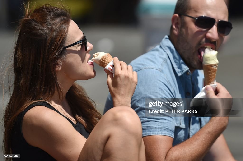 AUSTRALIA-WEATHER-HEATWAVE