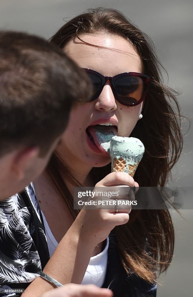 AUSTRALIA-WEATHER-HEATWAVE