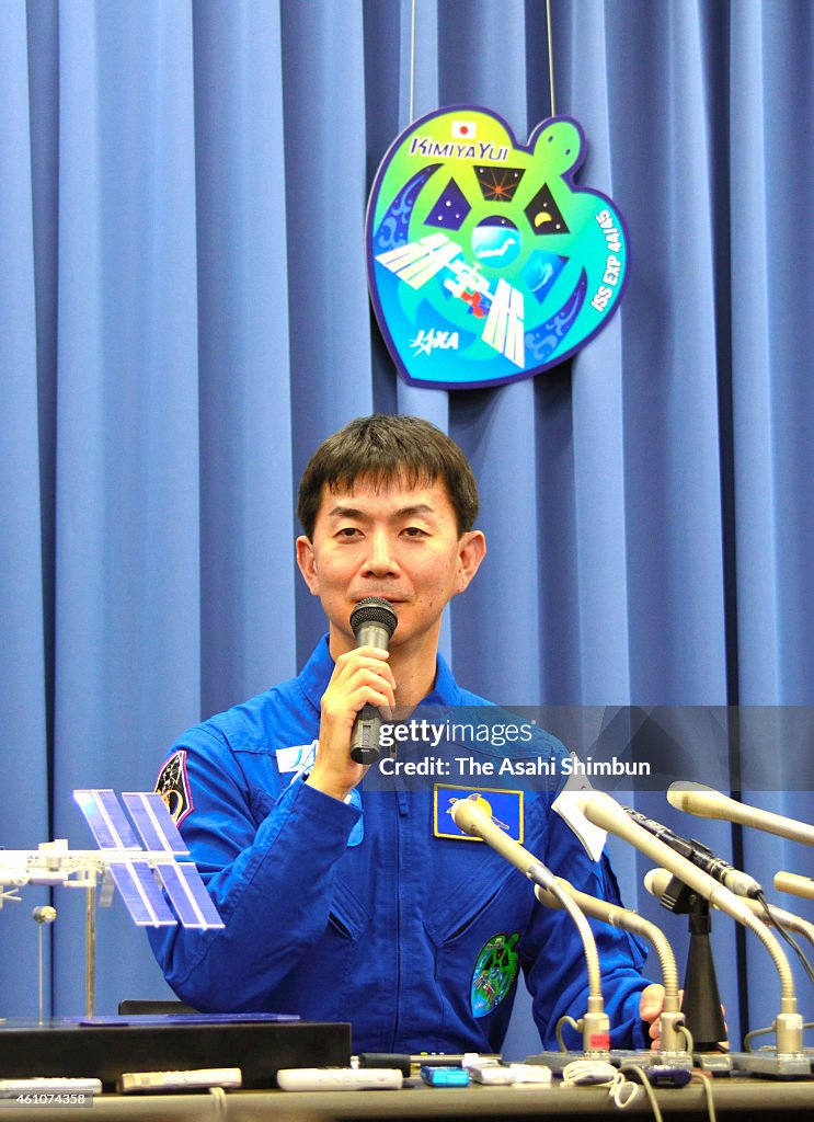 JAXA Astronaut Kimiya Yui Press Conference