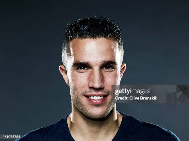 Footballer Robin Van Persie is photographed on September 18, 2013 in London, England.