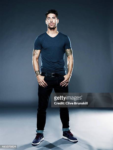 Footballer Sergio Ramos is photographed on August 23, 2013 in London, England.