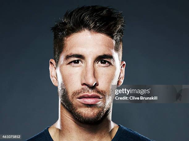 Footballer Sergio Ramos is photographed on August 23, 2013 in London, England.