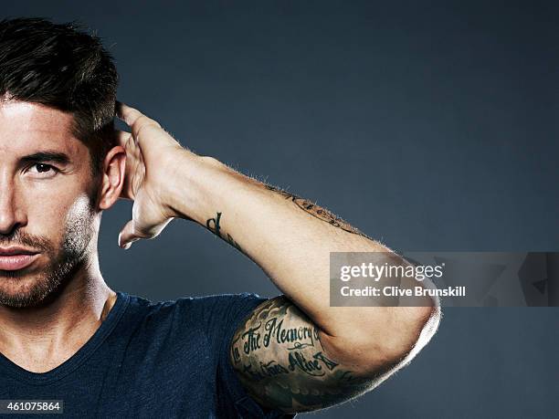 Footballer Sergio Ramos is photographed on August 23, 2013 in London, England.