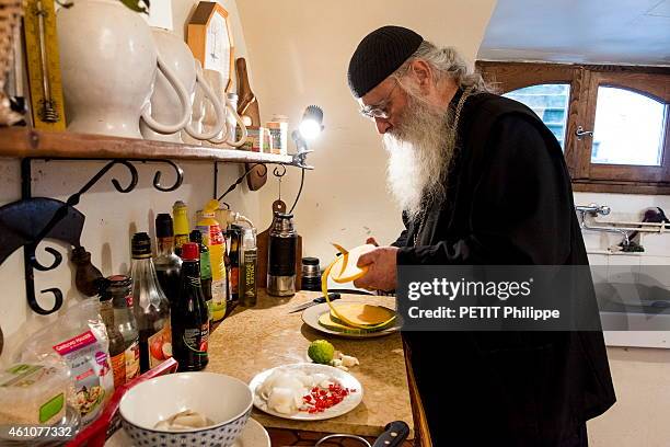 Monastery Cook 82 Saint Julien Des Points Stock Photos, High-Res Pictures, and Images ...