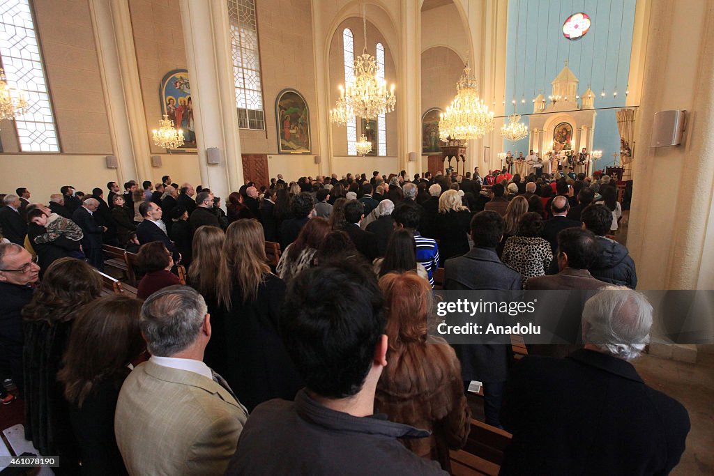 Anniversary of Jesus Christ's baptism and birth in Beirut