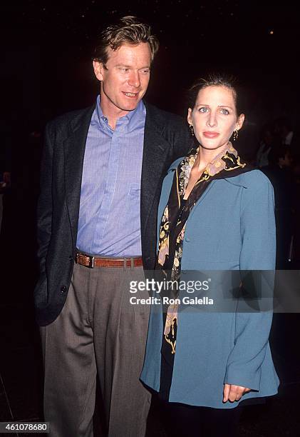 Actor William R. Moses and actress Tracy Nelson attend the WGA/DGA Preston Sturgess Award Salute to Blake Edwards on October 24, 1993 at the DGA...