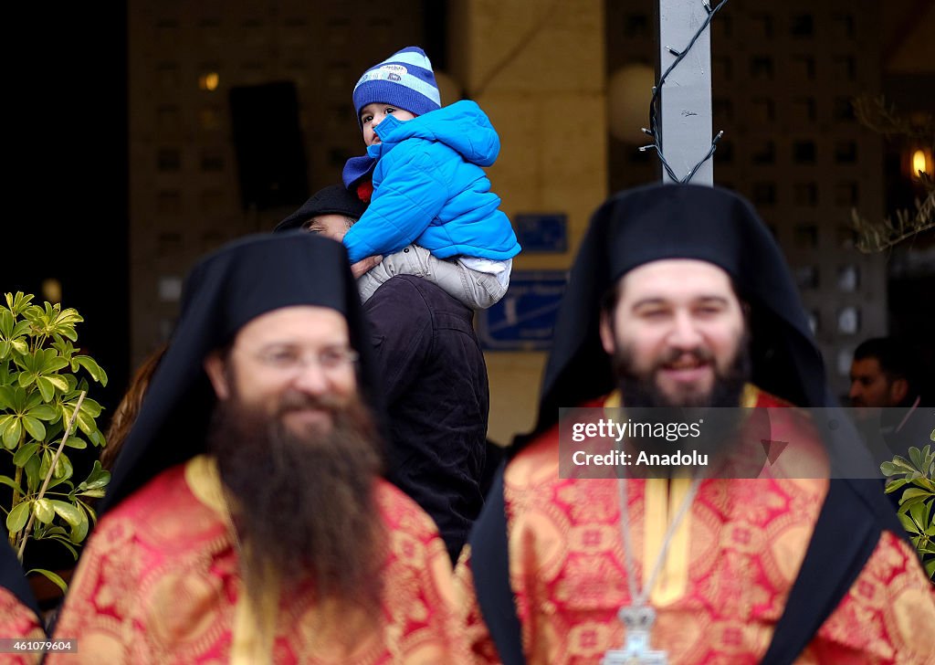 Orthodox Christmas celebrations in Bethlehem