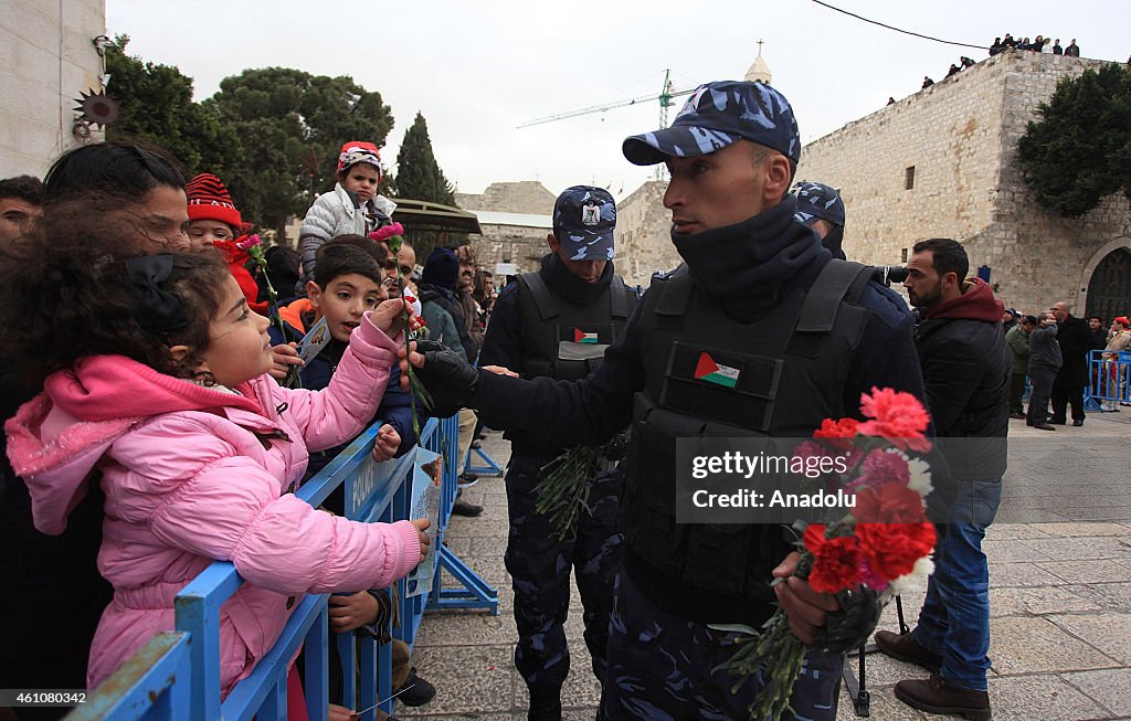 Orthodox Christmas celebrations in Bethlehem