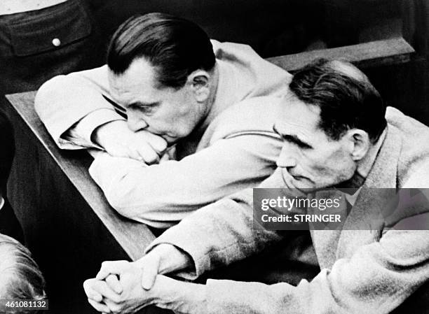 Goering Body 48 Execution Of Nazis 1946 Stock Photos, High-Res Pictures, and Images ...