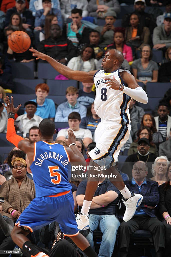 New York Knicks v Memphis Grizzlies