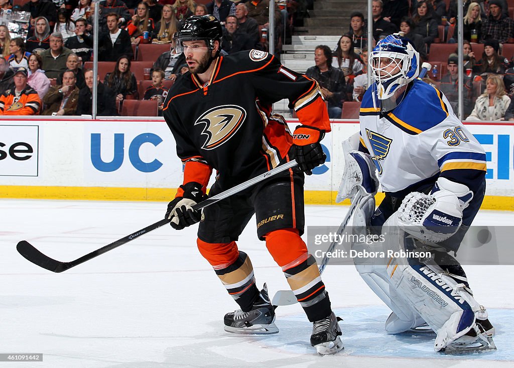 St. Louis Blues v Anaheim Ducks