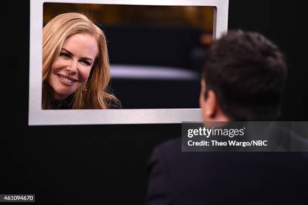 Nicole Kidman Visits "The Tonight Show Starring Jimmy Fallon" at Rockefeller Center on January 6, 2015 in New York City.