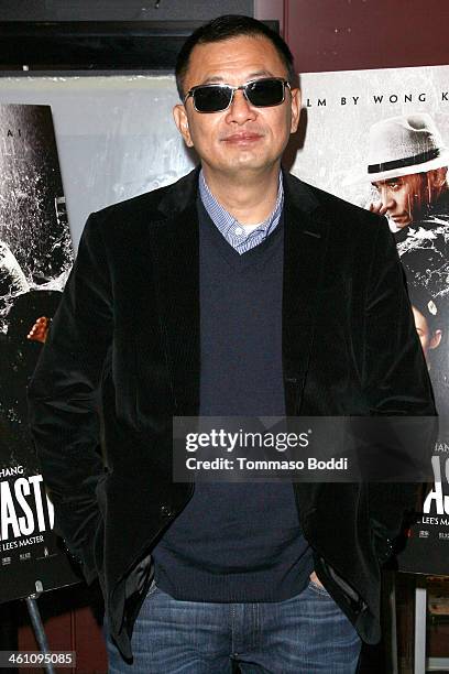 Director Kar Wai Wong attends the "The Grandmaster" special screening and Q&A held at American Cinematheque's Egyptian Theatre on January 6, 2014 in...