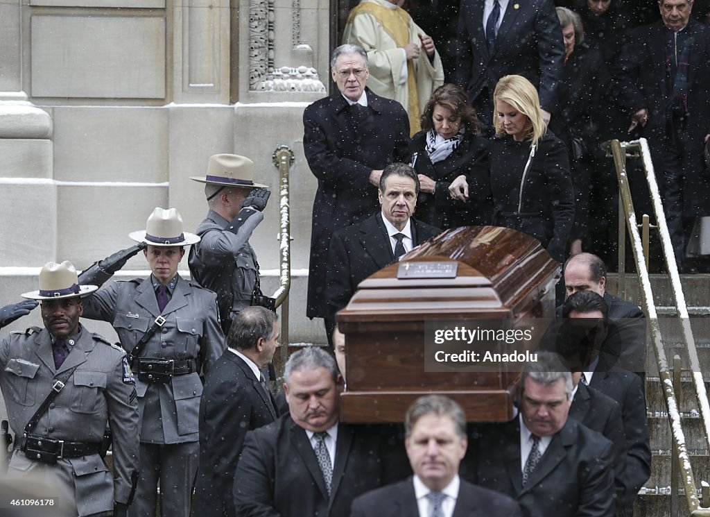 Former New York governor Cuomo funeral