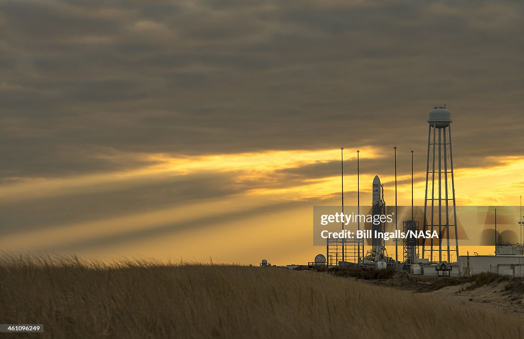 Antares Rocket Prepares For Launch