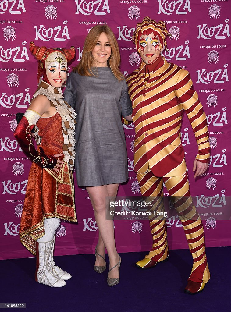 "Kooza" By Cirque Du Soleil - VIP Performance - Red Carpet Arrivals