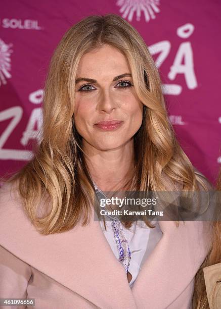 Donna Air attends the VIP performance of "Kooza" by Cirque Du Soleil at Royal Albert Hall on January 6, 2015 in London, England.