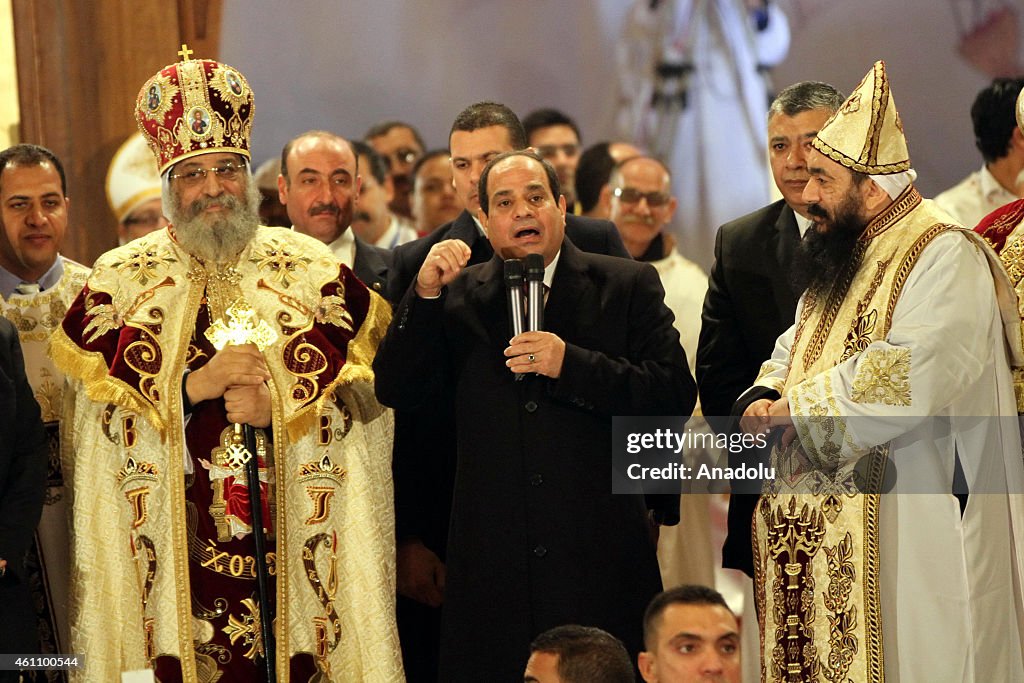 Christmas Eve mass in Cairo