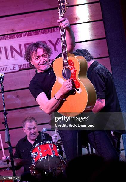 Mark Collie performs at City Winery Nashville on January 6, 2015 in Nashville, Tennessee.