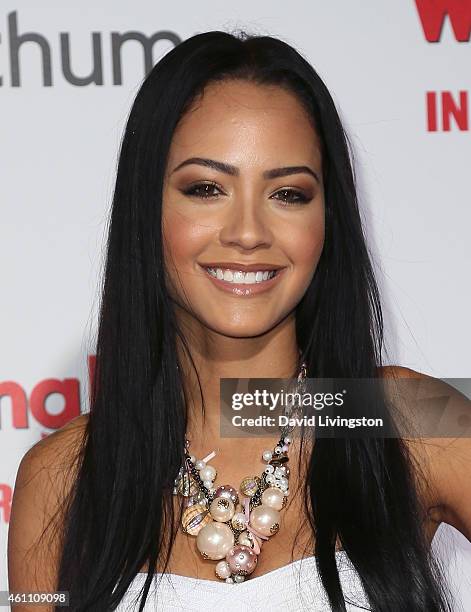 Actress Tristin Mays attends the premiere of Screen Gems' "The Wedding Ringer" at the TCL Chinese Theatre on January 6, 2015 in Hollywood, California.