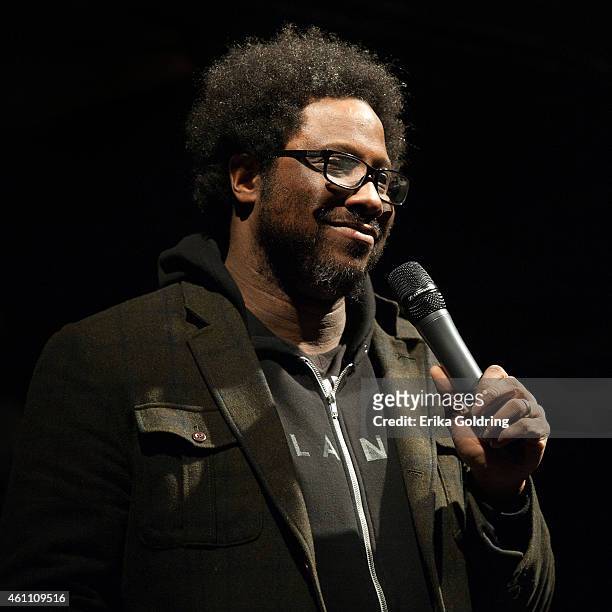 Kamau Bell performs during the Oh Everything!!! Stand Up Comedy Tour at Tipitina's on January 6, 2015 in New Orleans, Louisiana.