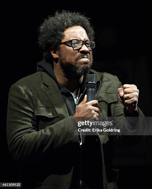 Kamau Bell performs during the Oh Everything!!! Stand Up Comedy Tour at Tipitina's on January 6, 2015 in New Orleans, Louisiana.