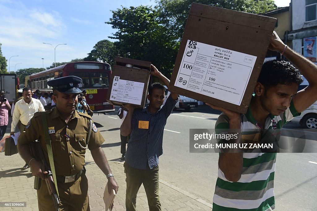 SRI LANKA-POLITICS-ELECTION