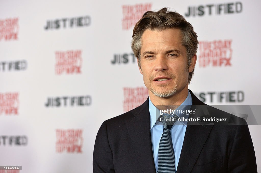 Premiere Screening Of FX's "Justified" Season 5 - Arrivals