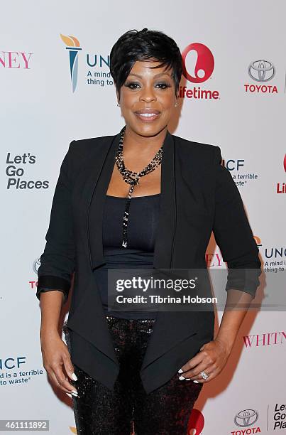 Niecy Nash attends the world premiere of Lifetime's 'Whitney' at The Paley Center for Media on January 6, 2015 in Beverly Hills, California.