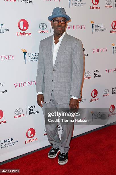 Courtney B. Vance attends the world premiere of Lifetime's 'Whitney' at The Paley Center for Media on January 6, 2015 in Beverly Hills, California.