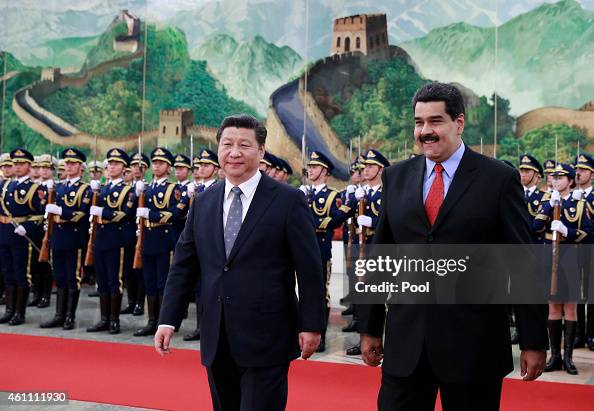 Venezuelan President Nicolas Maduro Meets With Chinese Counterpart Xi Jinping Venezuelan President Nicolas Maduro Meets With Chinese Counterpart Xi Jinping
