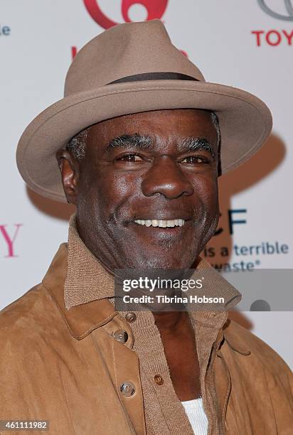 Glynn Turman attends the world premiere of Lifetime's 'Whitney' at The Paley Center for Media on January 6, 2015 in Beverly Hills, California.
