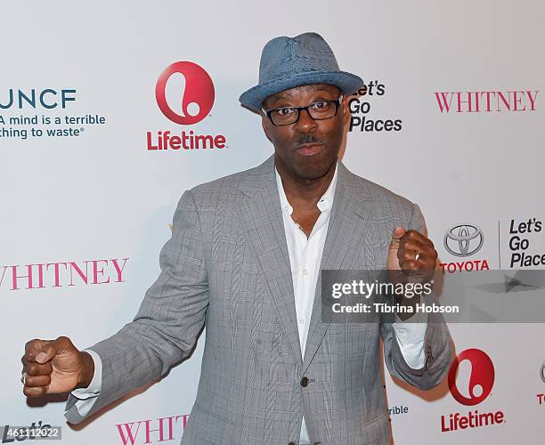 Courtney B. Vance attends the world premiere of Lifetime's 'Whitney' at The Paley Center for Media on January 6, 2015 in Beverly Hills, California.