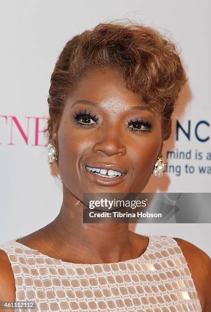 Yolonda Ross attends the world premiere of Lifetime's 'Whitney' at The Paley Center for Media on January 6, 2015 in Beverly Hills, California.