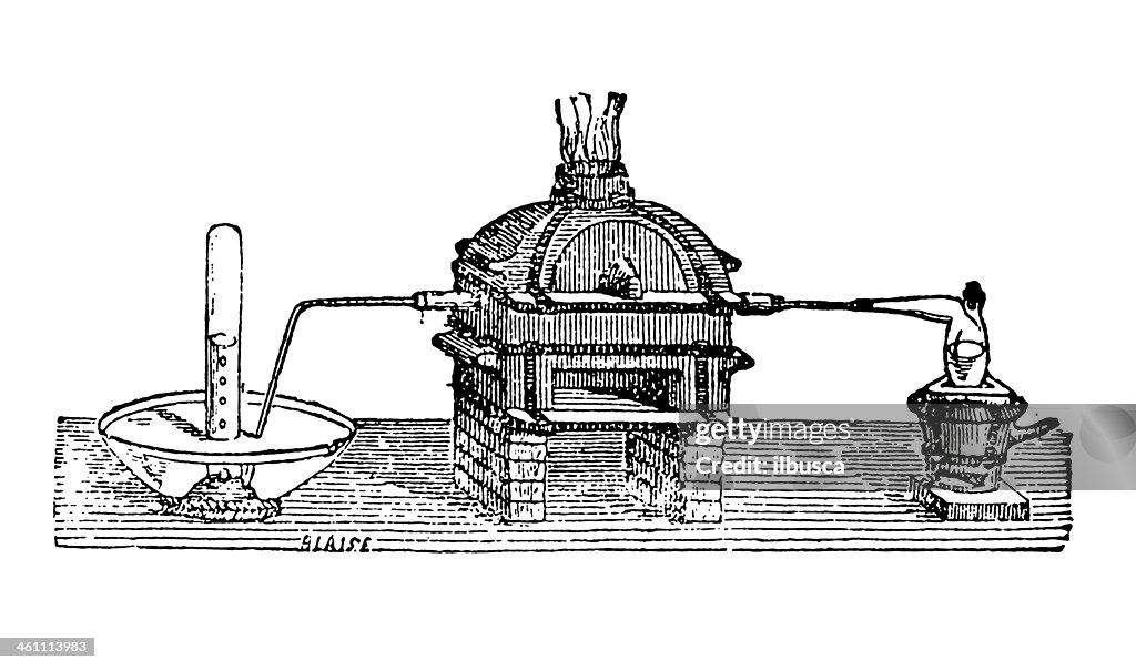 Traditional Experiments Antique Scientific Experiments High-Res Vector Graphic - Getty Images