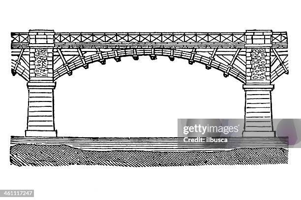 bridge - custom built stock illustrations