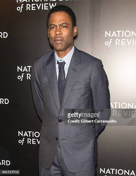 Actor/comedian Chris Rock attends the 2014 National Board Of Review Gala at Cipriani 42nd Street on January 6, 2015 in New York City.