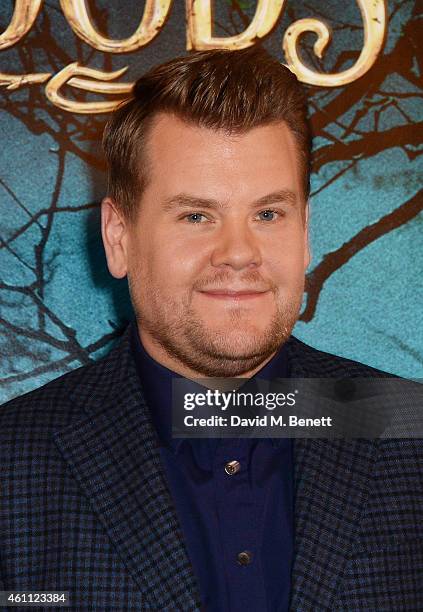 James Corden attends a photocall for "Into The Woods" at Corinthia Hotel London on January 7, 2015 in London, England.