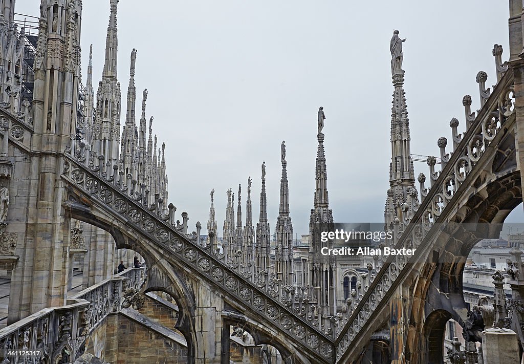 Roof of Mialn Cathedral